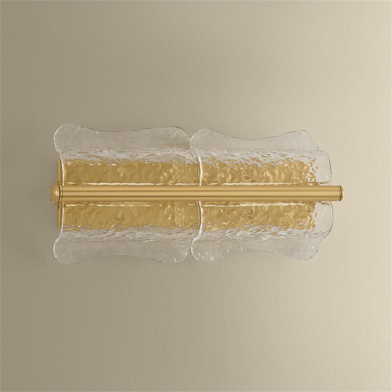 Fosterdale Medium 2 Light Wall Sconce by Hudson Valley Lighting